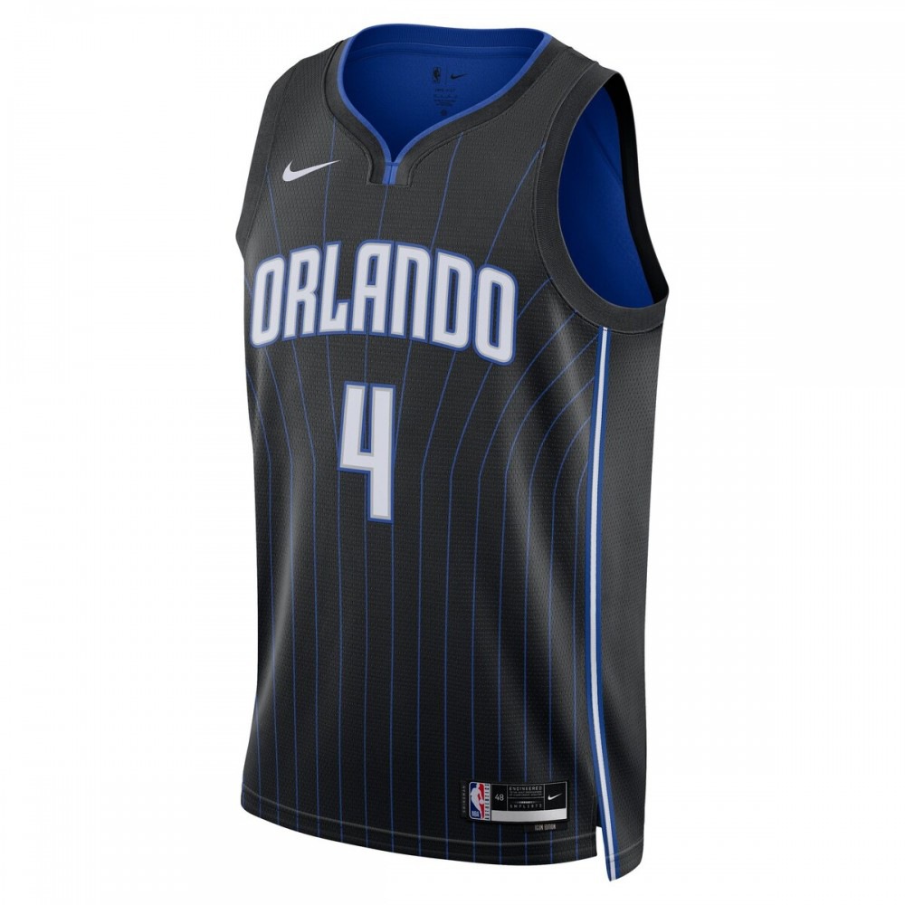 Jalen Suggs Orlando Magic Unisex 2022/23 Swingman Jersey - Icon Edition - Black-Pro Kit Vault | Brand New 26/27 Sports Jerseys